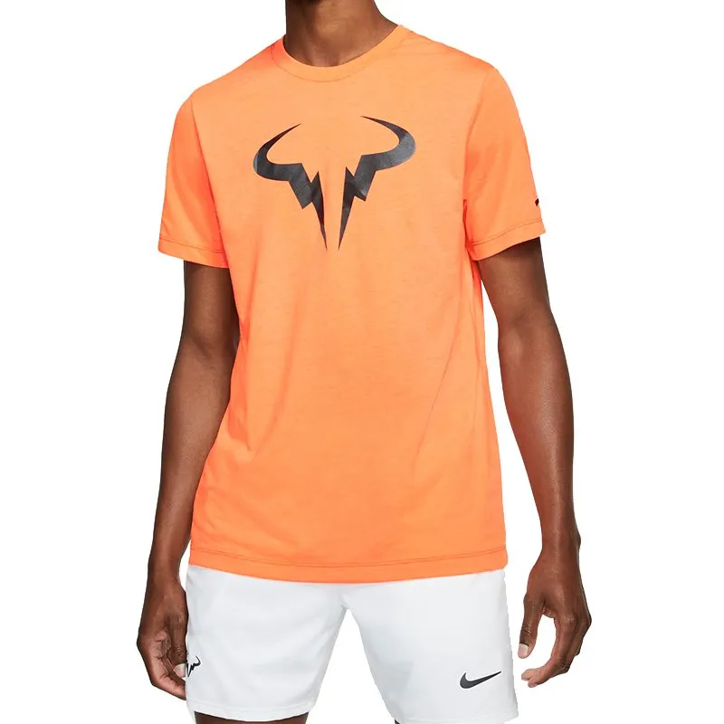 Nike Court Rafa Dry Tee SNSL - orange pulse